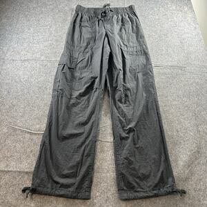 Aerie Pants Womens Small High Waisted Baggy Cargo Wide Leg Relaxed Fit